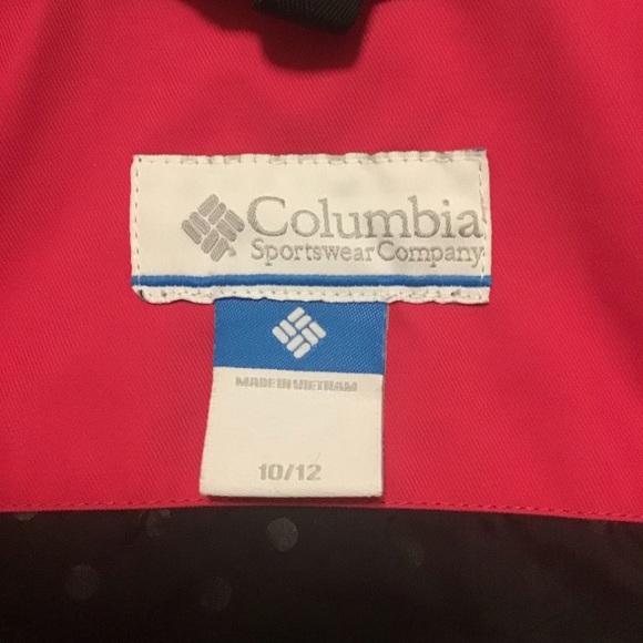 Columbia Omni-Tech Girls Jacket size 10/12 Multicolor - Picture 6 of 16